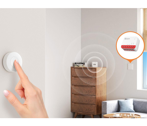 Sonoff Smart przełącznik rolet ZigBee MINI-ZBRBS (4pak) - 1489928 - zdjęcie 5
